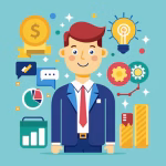 ilustracion-analista-financiero-vector-plano-estilo_1033579-58554